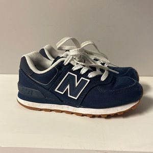 Navy New Balance Sneakers Size 12 Toddler